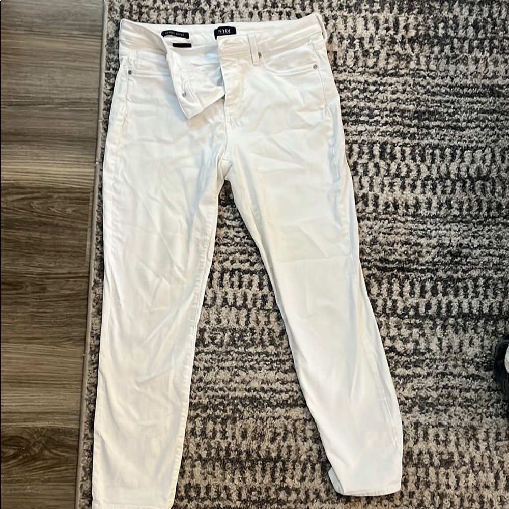 NYDJ Women's Skinny Jeans - White
